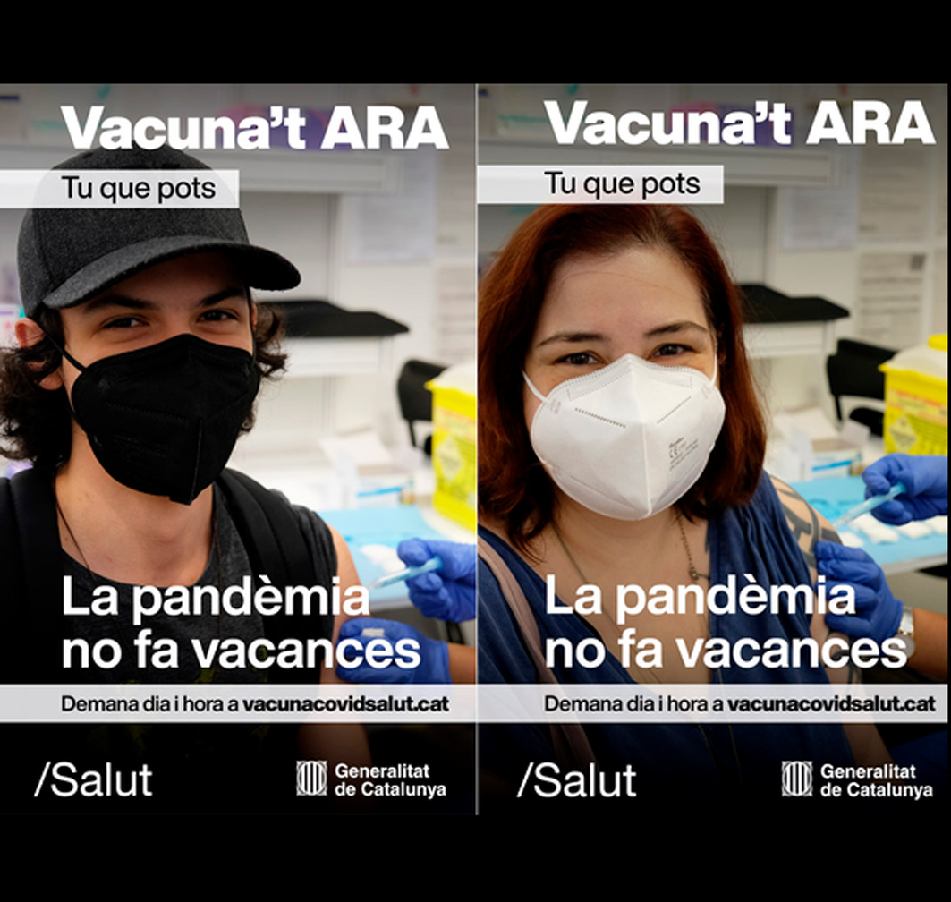 Potenciar la vacunació entre la població catalana