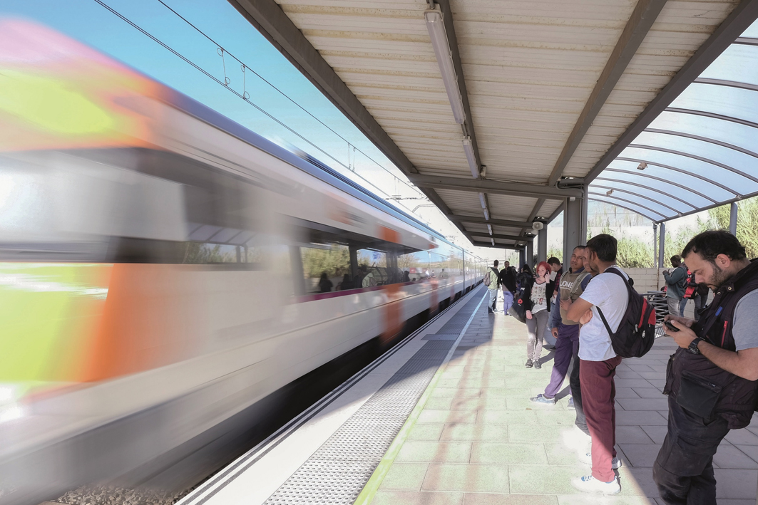 Tots els trens de Rodalies s’aturaran a l’estació de Viladecans a partir de l’11 de desembre