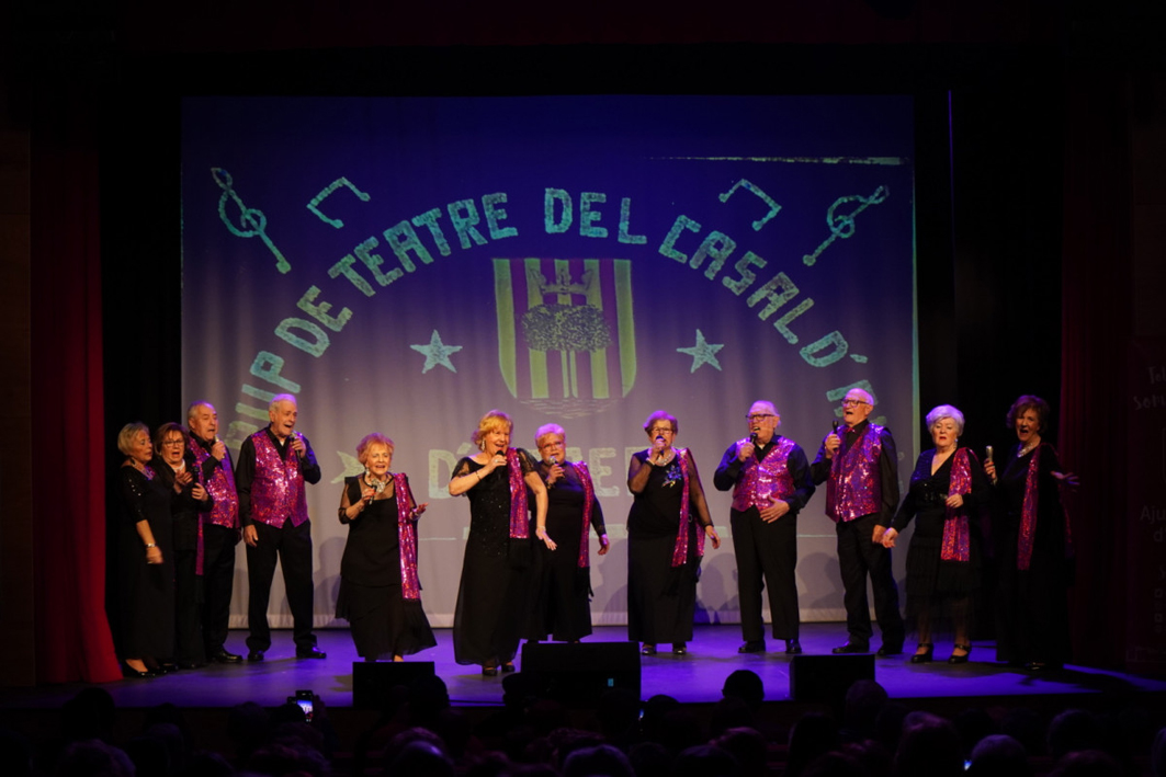 Festival Solidari del Grup de Teatre del Casal de la Gent Gran, i la celebració del seu 20è aniversari