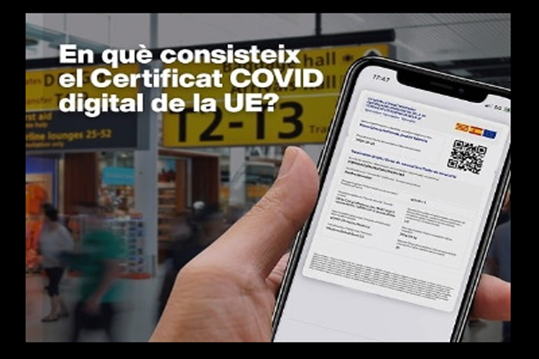 En disposició d'emetre el Certificat COVID digital