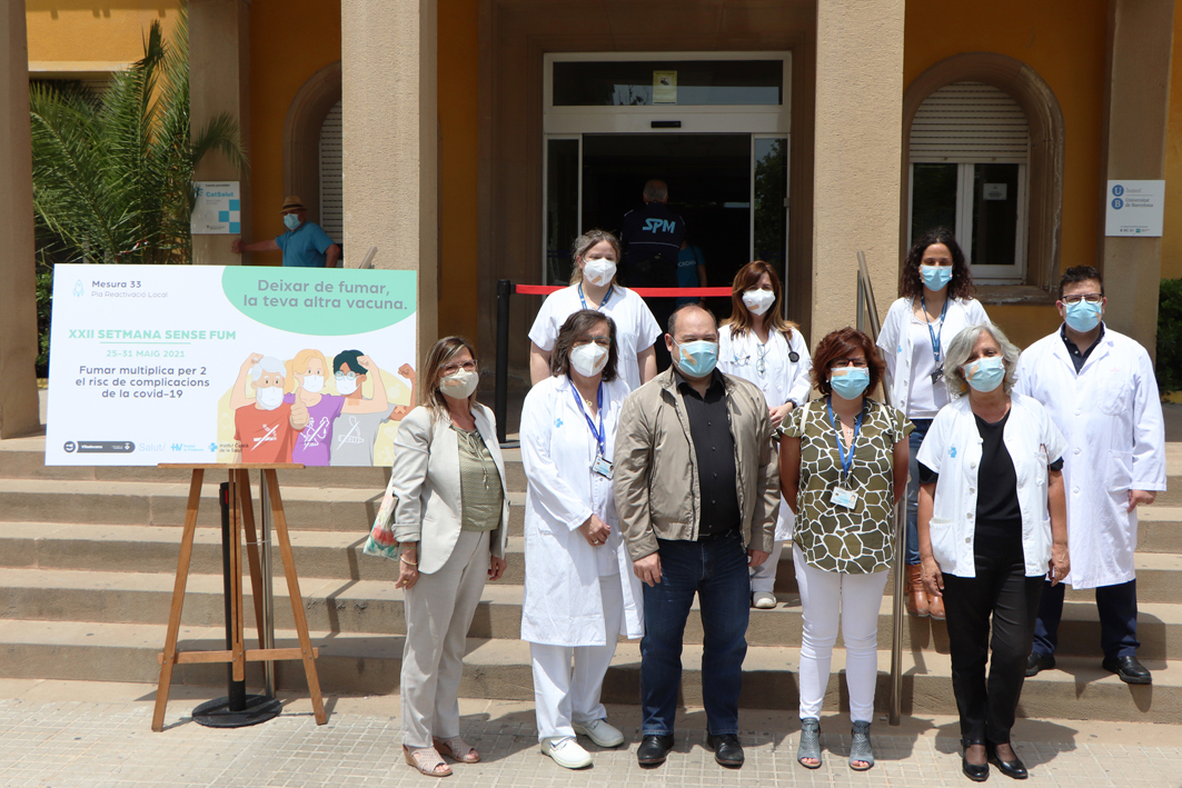 Dia Mundial sense Tabac a  l’Hospital de Viladecans 