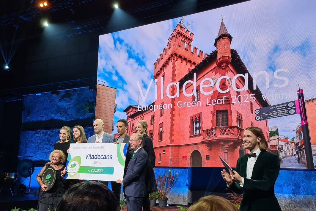 Viladecans guanya el premi europeu Green Leaf 2025 a la ciutat verda