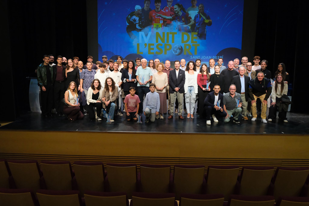 Reconeixement a la trajectòria i èxits d'esportistes i equips de Sant Joan Despí