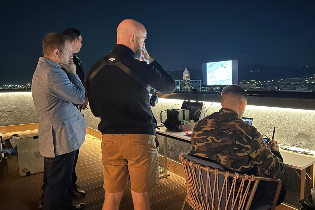 La Policia Local utilitza drons per reforçar la vigilància a la Festa Major